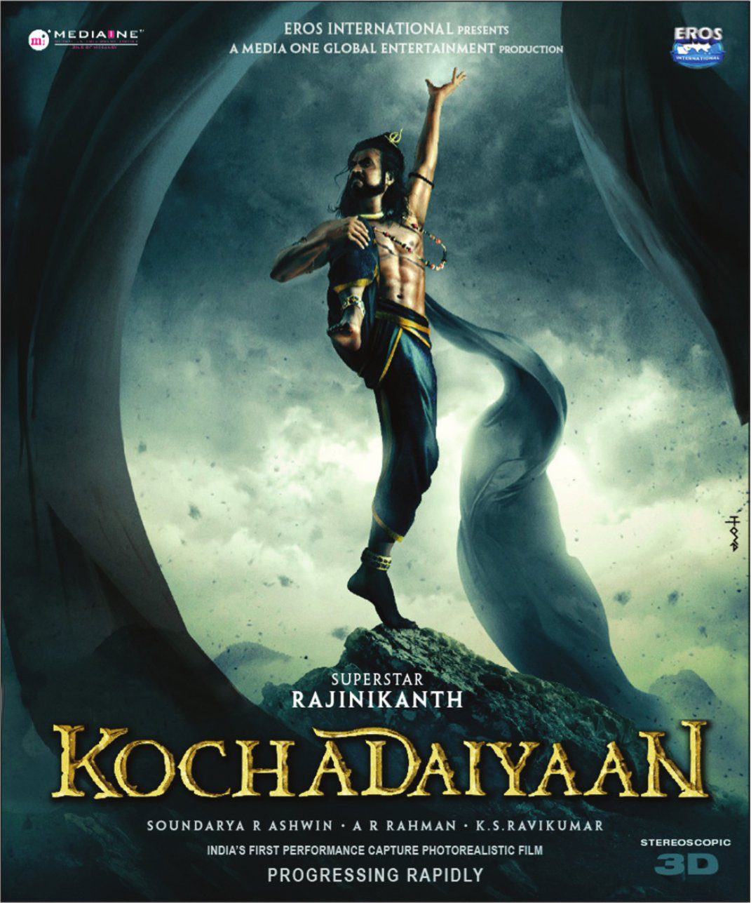 Rajini Kochadaiyaan First Look Posters